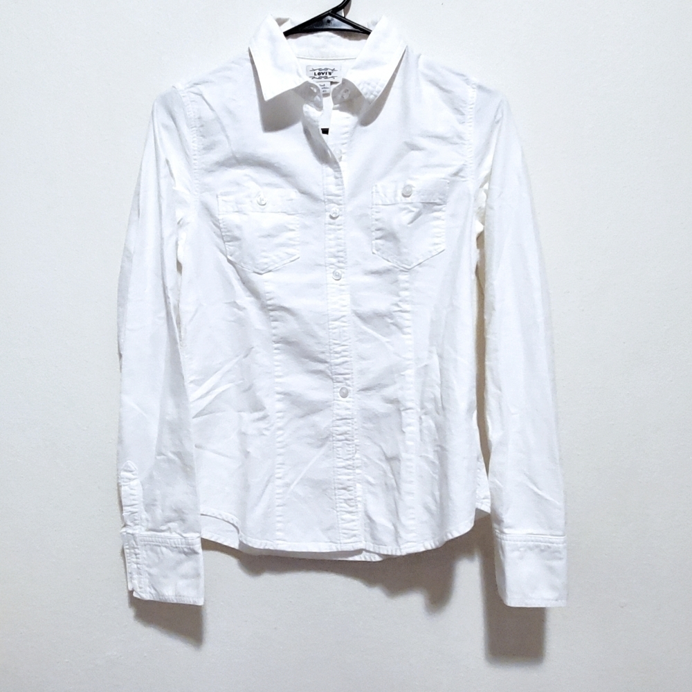 Levi's Women's Button Up Long Sleeves Shirt [S]